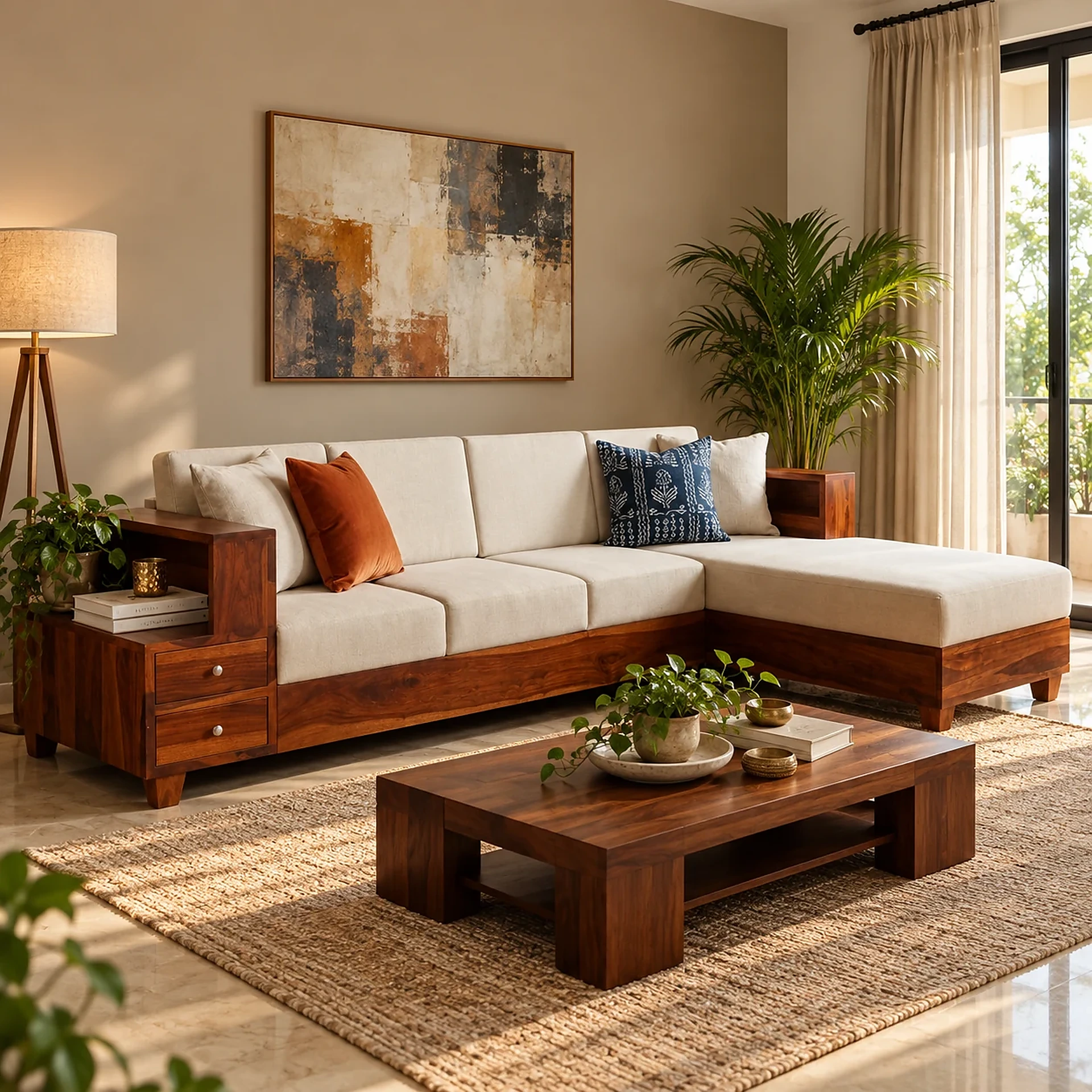 The Visa Furniture showroom in Ashiyana, Lucknow