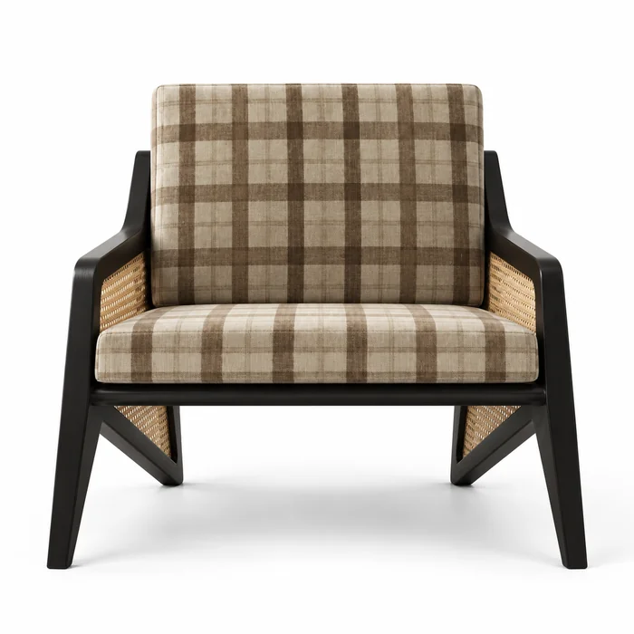 Haven Mid-Century Wooden Armchair