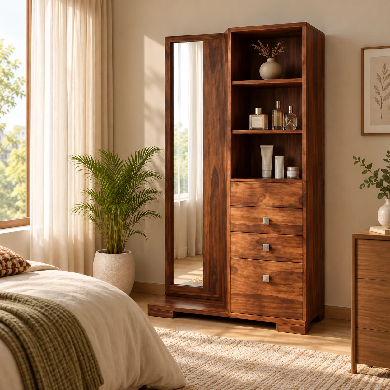 Royal Maharani Heritage Dresser styled in a room